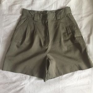 Olive vintage shorts